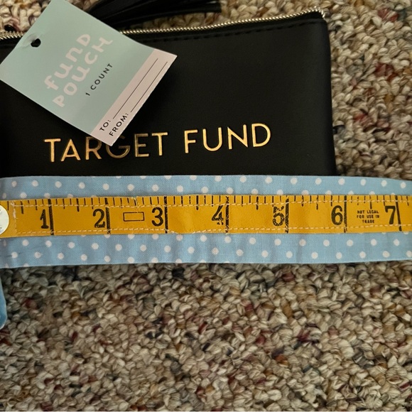 Target Fund Black Zipper Coin Purse - Picture 4 of 5
